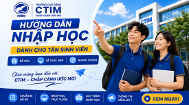 Hướng dẫn nhập học trực tuyến – Cao đẳng CTIM